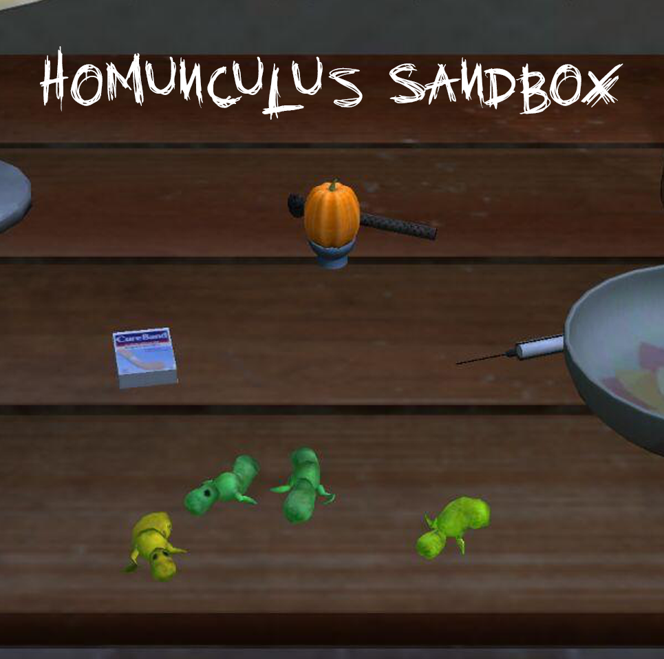 HOMUNCULUS SANDBOX videojuego